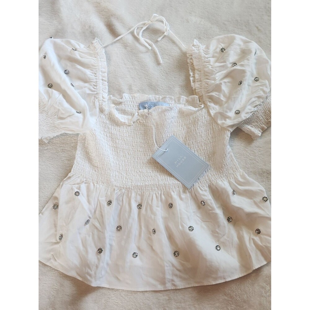 NWT Hill House Jewel Jammie Top Size S